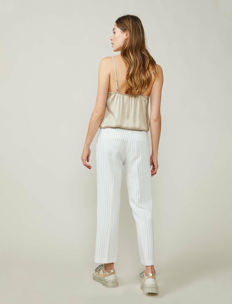 Singlet silky viscose satin - Alpaca