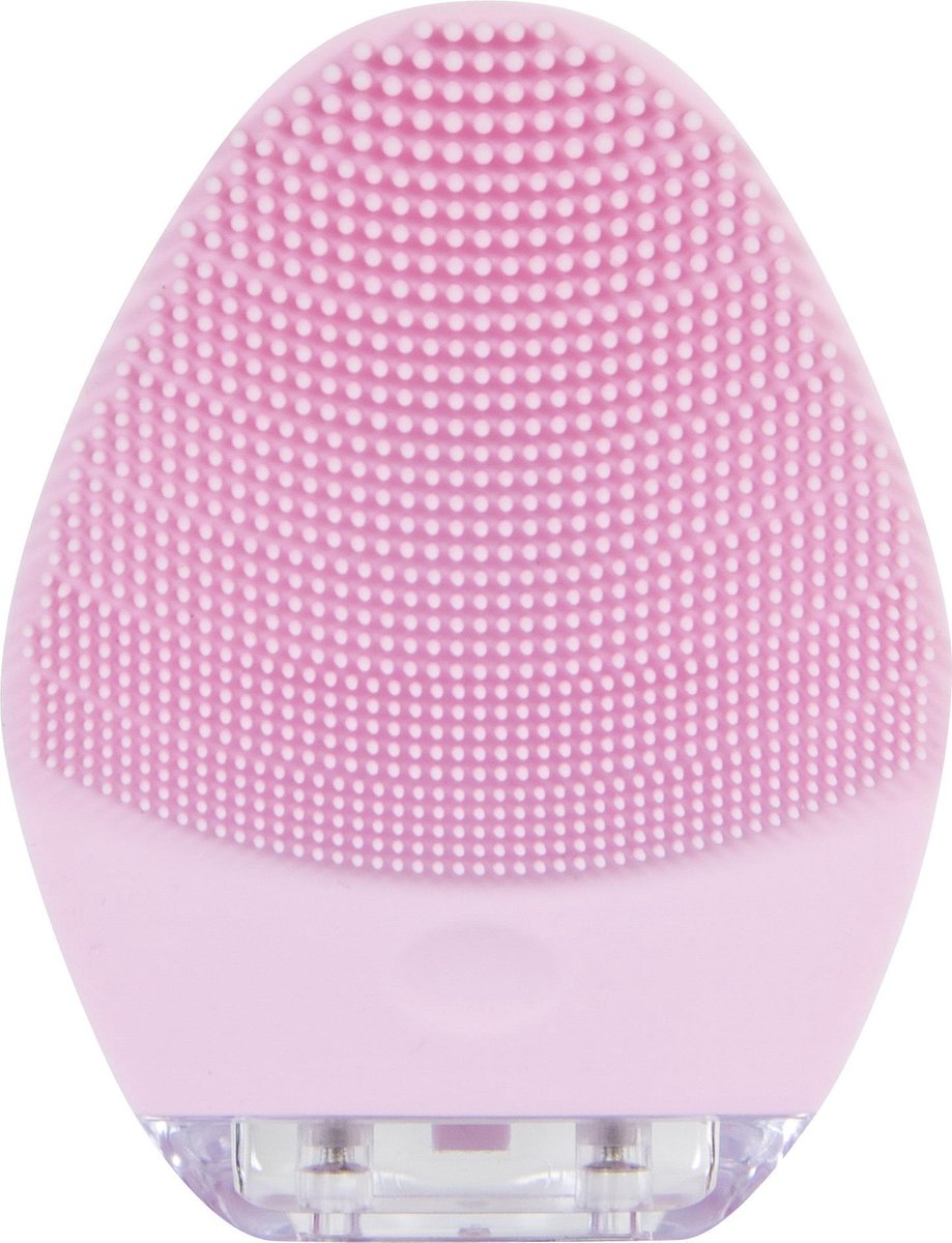 Peach Beauty Elektrische Gezichtsreinigingsborstel - Waterdicht - Siliconen - USB Oplaadbaar - Roze