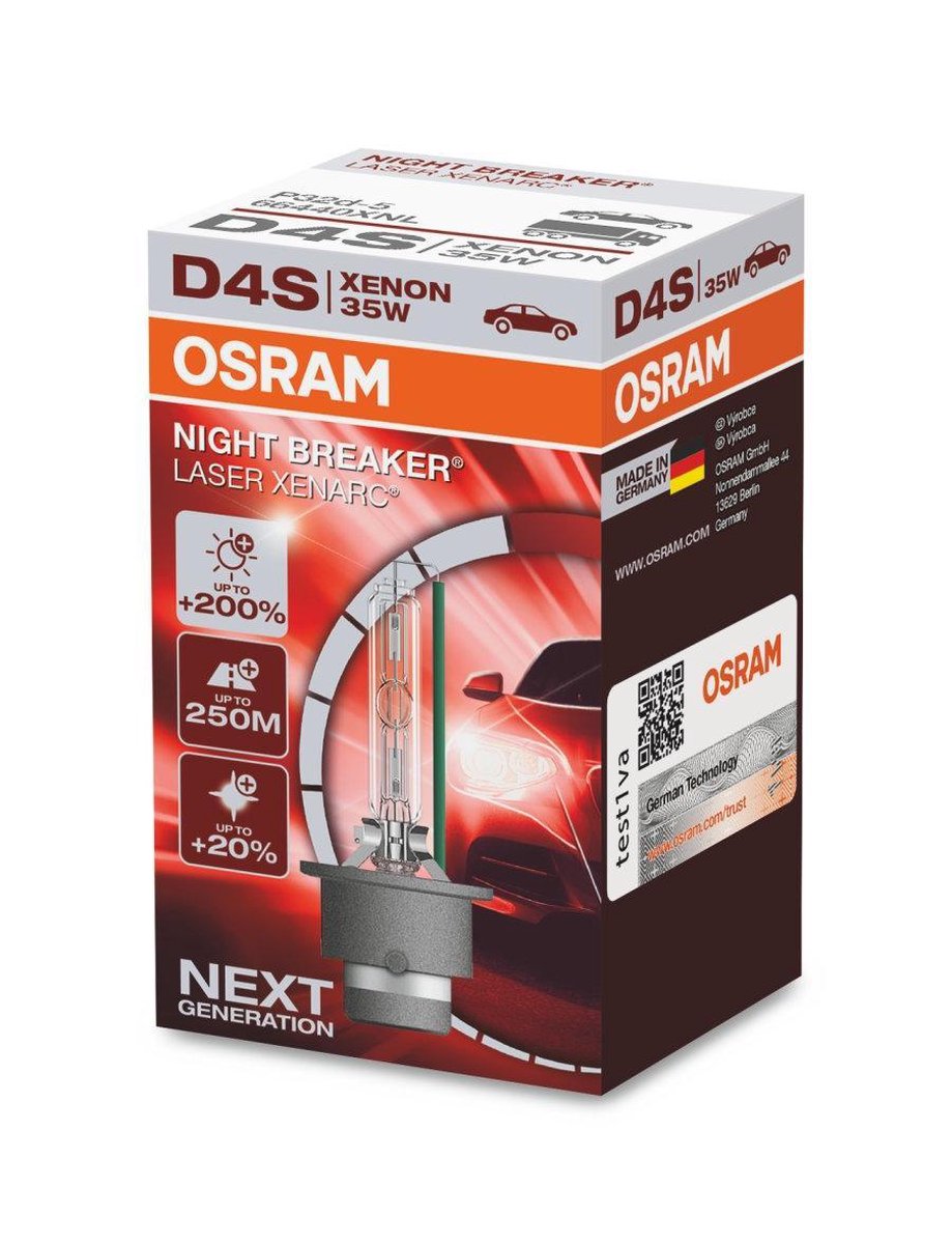 Automotive Bulb OS66440XNL Osram D4S 35W 42V