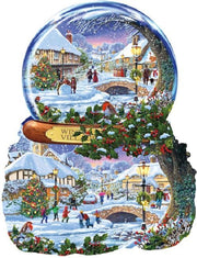 Legpuzzel - Contourpuzzel - 1000 stukjes - Kerstmis - Winter Vilage - SunsOut