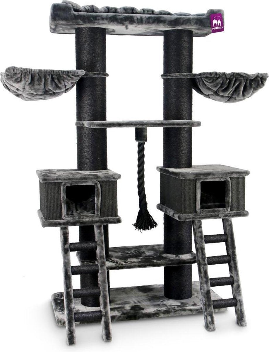 Petrebels Ragdoll 200 krabpaal voor grote katten - Pepper -  20 cm stam