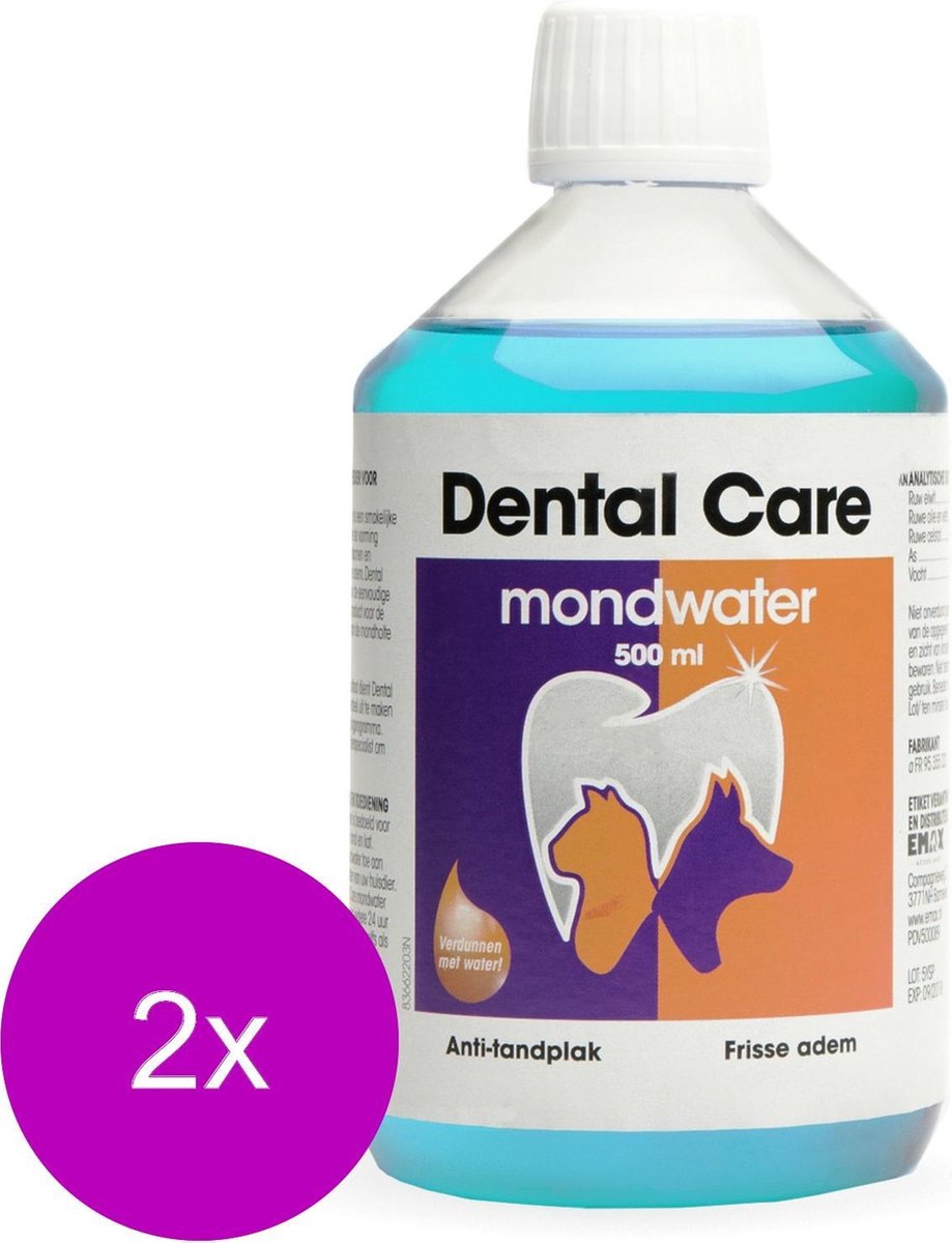 Emax Dental Care - Gebitsverzorging - 2 x 500 ml