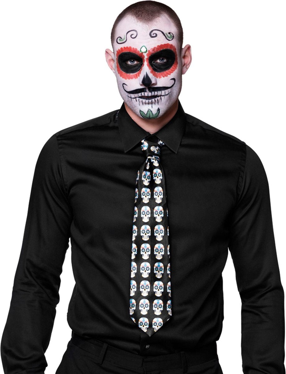 Halloween Stropdas Calaveras