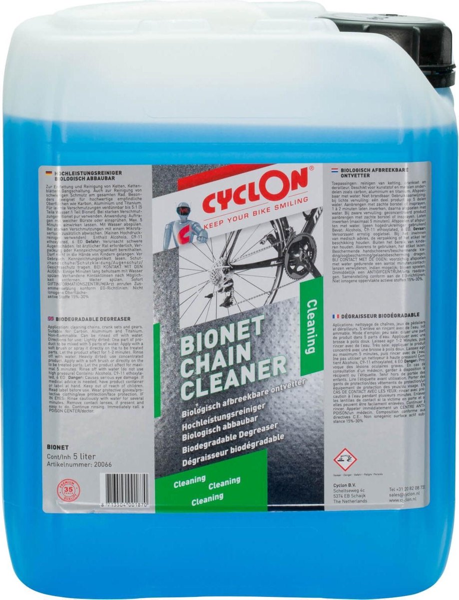 Cyclon Bionet Chain Cleaner - 5 liter
