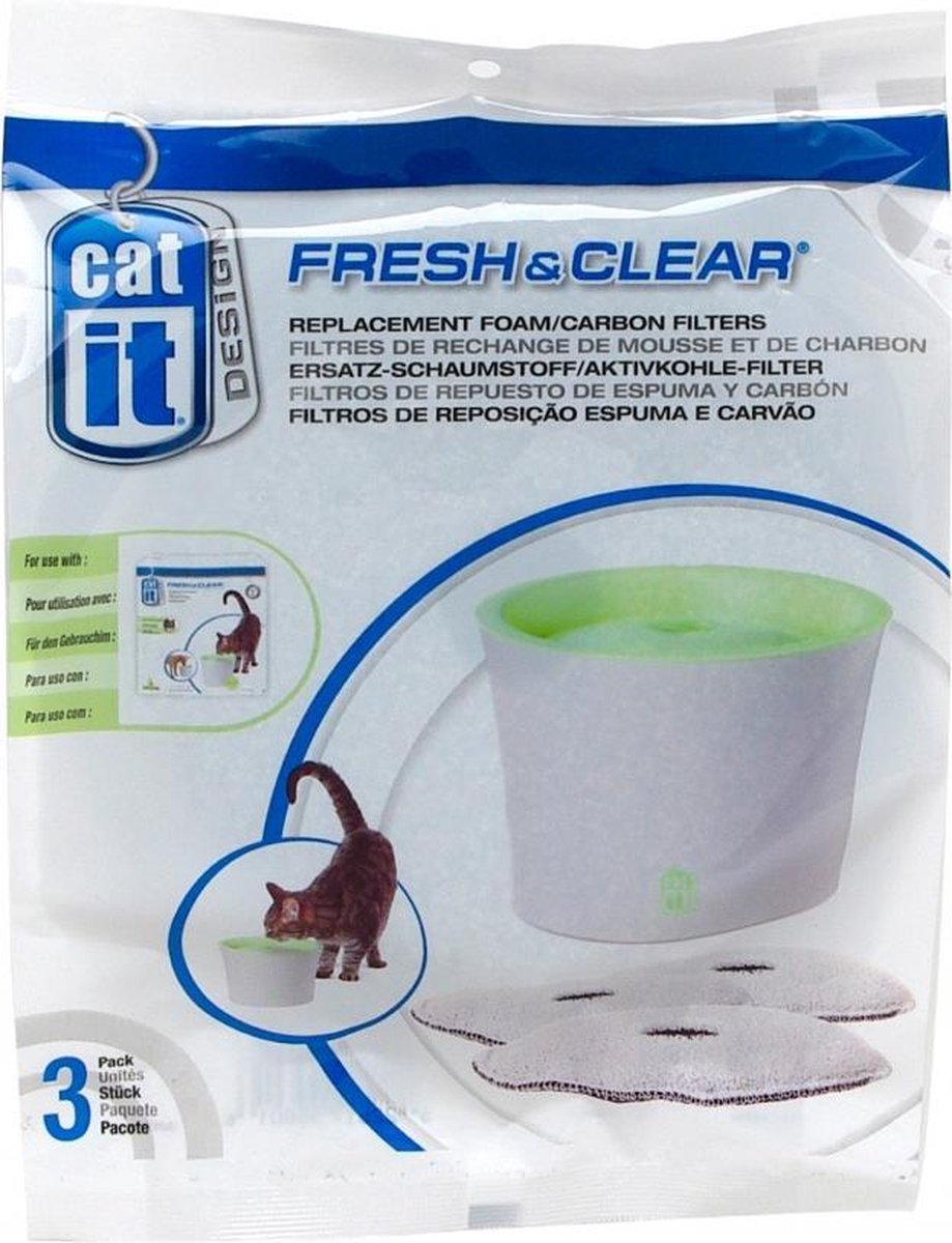 Cat it filter fresh & clear 3l (3pcs)