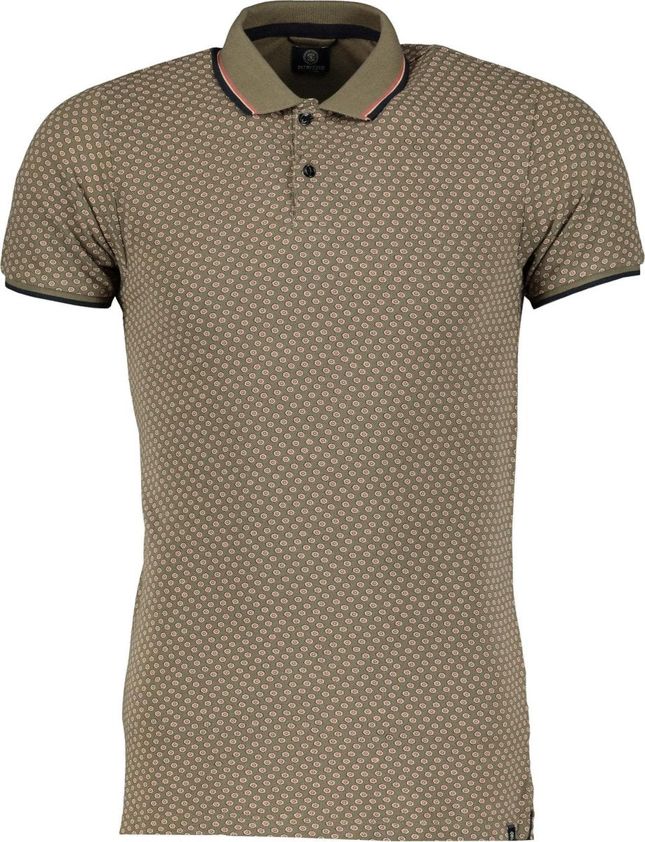 Dstrezzed Polo - Slim Fit - Groen - S