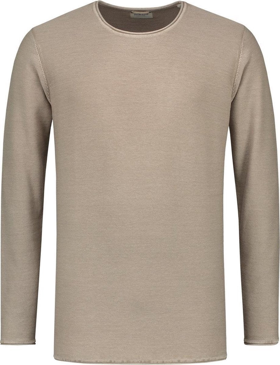 Dstrezzed Sweater Ronde Hals Licht Bruin (404164 - 205)