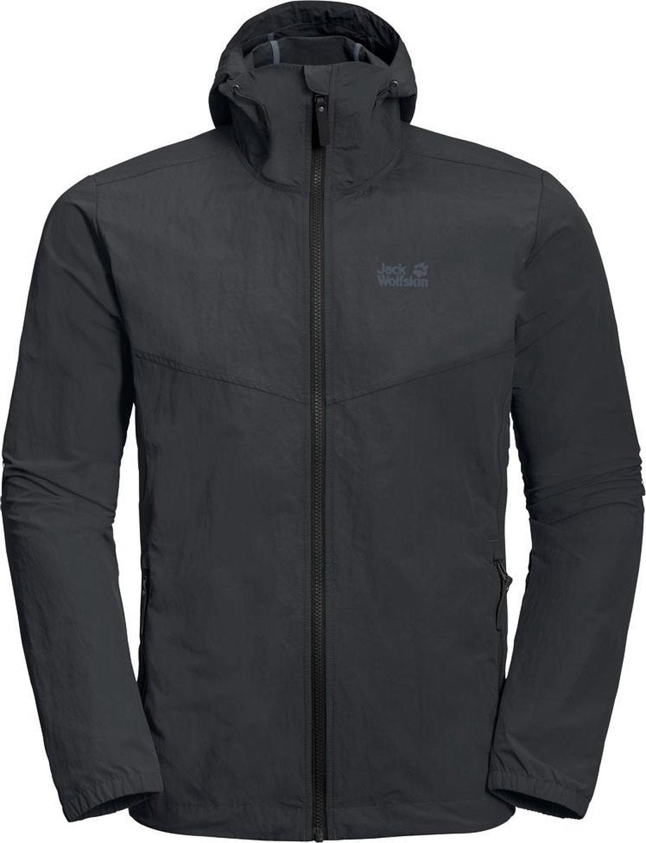 Jack Wolfskin Everyday Outdoor Outdoorjas Heren - Phantom - Maat S