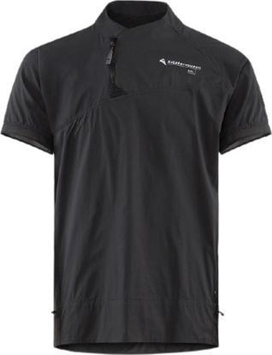 Klättermusen T-shirt Windwerend Heren Polyamide Zwart Maat M