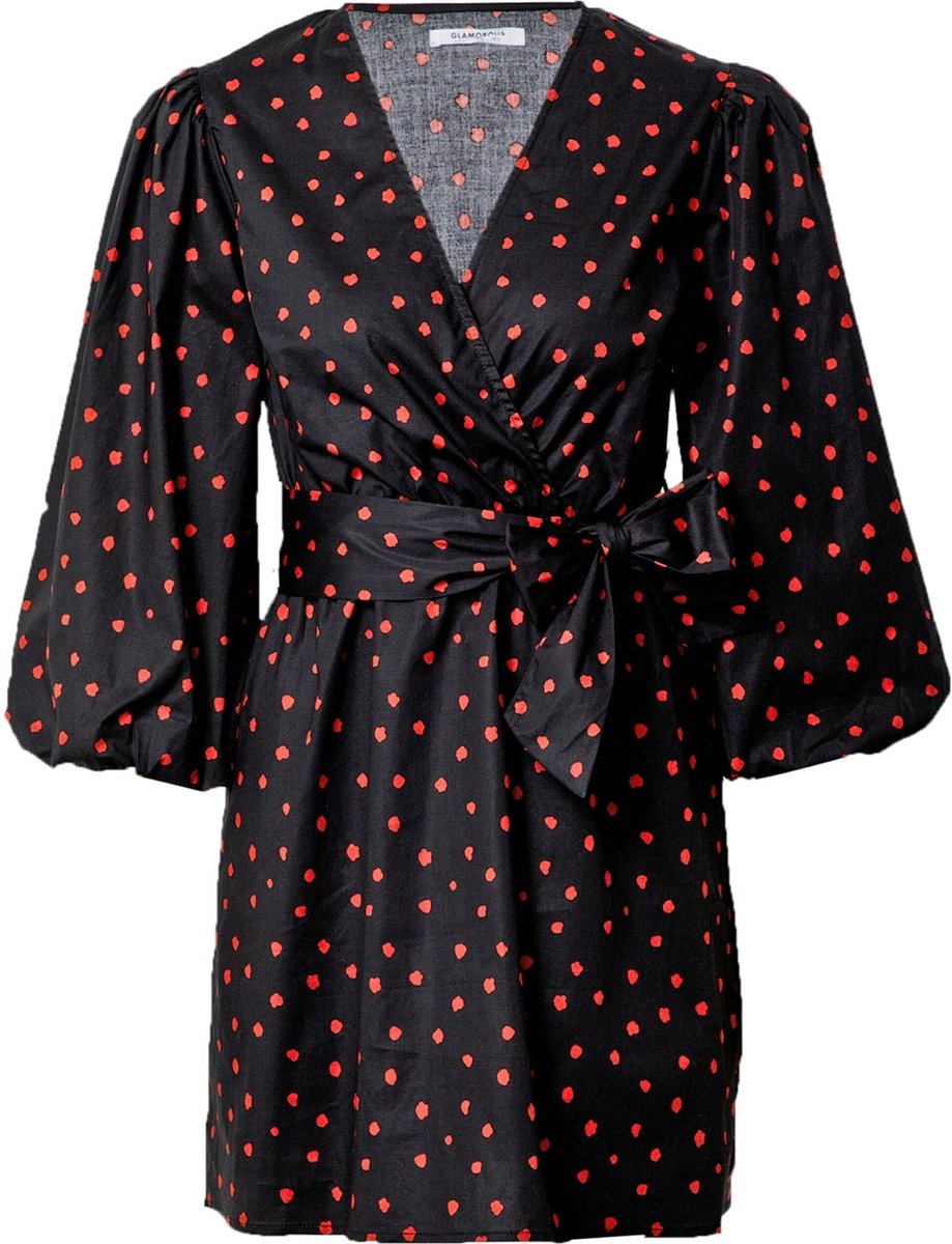 Glamorous jurk Rood-8 (36)