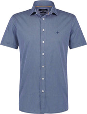 Shirt Aop Stretch Mc15 0101 Navy Fish