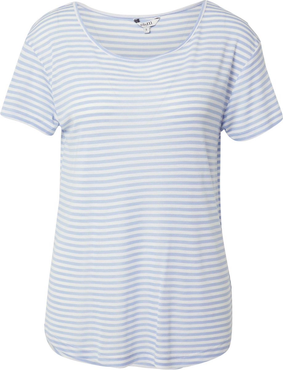 Mbym shirt lucianna Lichtblauw-Xs (S)