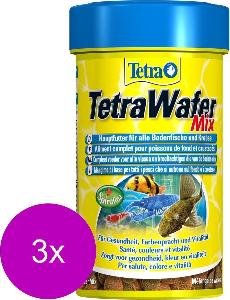 Tetra Wafermix - Vissenvoer - 3 x 100 ml
