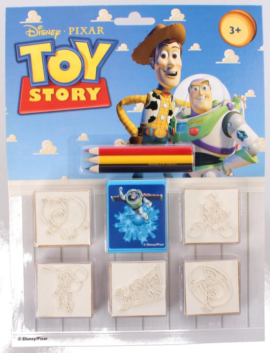 Multiprint Kleurset Toy Story 9-delig Blauw