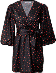 Glamorous jurk Rood-12 (40)
