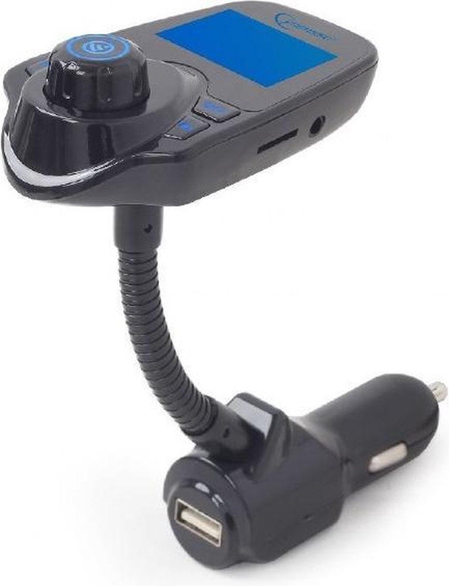 Gembird Bluetooth FM Transmitter met carkit - flexibel