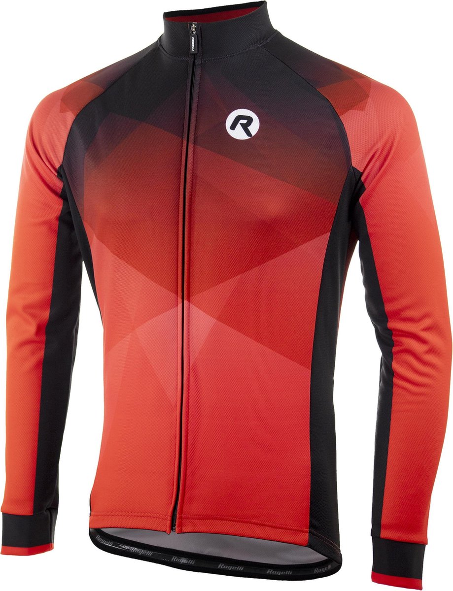 Rogelli Ispirato 2.0 Fietsshirt - Heren - Maat M - Rood/Zwart