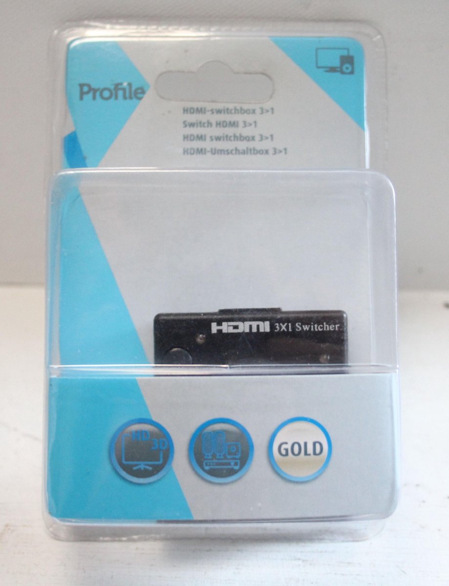 Profile HDMI switchbox 3>1