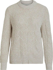 Trui gebreid Object Beige maat S