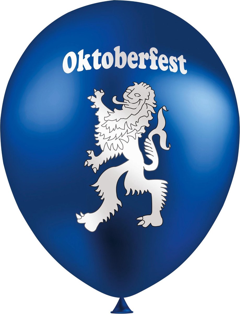 ESPA - 12 latex Oktoberfest ballonnen - Decoratie > Ballonnen
