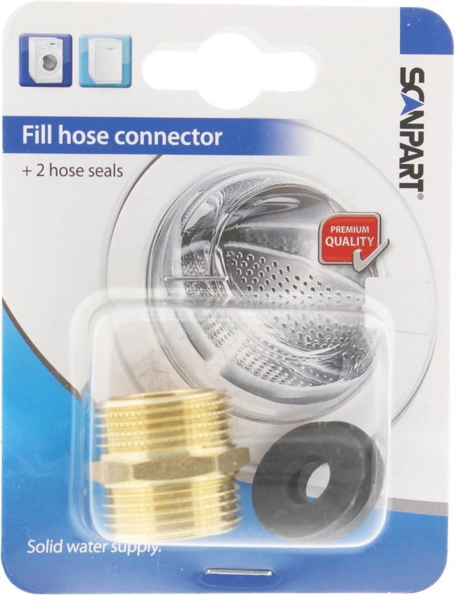 Scanpart 1132710003 Aanvoerslang Verbinder Set Brons