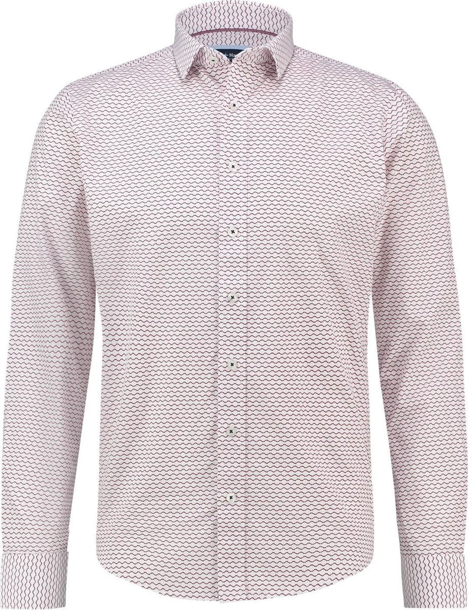 Shirt Aop Stretch Mc13 0100 08 Red Fence