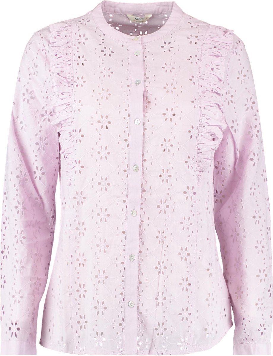 Onlnew Miriam Life Ls Ang Dnm Shirt 15223231 Orchid Bouquet