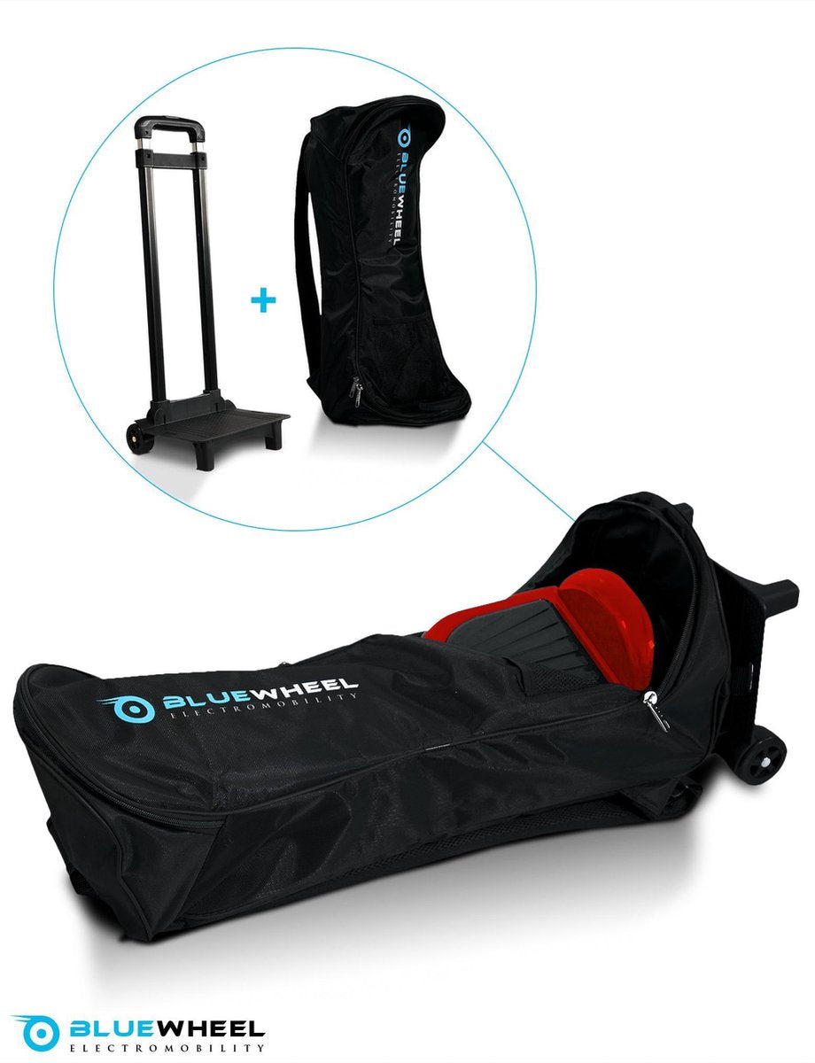 Bluewheel CASE6.5 hoverboard 6.5" rugzak - draagtas - 2 wielen trolley