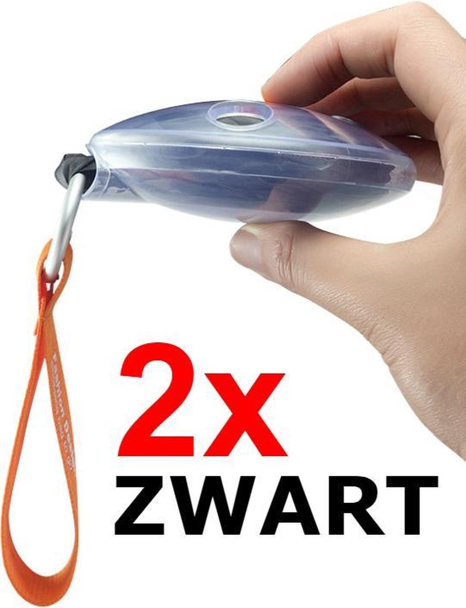 2 STUKS NIEUW | Oprolbare Opvouwbare Draagbare BOODSCHAPPENTAS / SCHOUDERTAS | EXTRA TAS voor Boodschappen | Oprolbaar Gemak | Reserve Tas tijdens SHOPPEN | Grote SHOPPING BAG | Nu 2x kleur ZWART