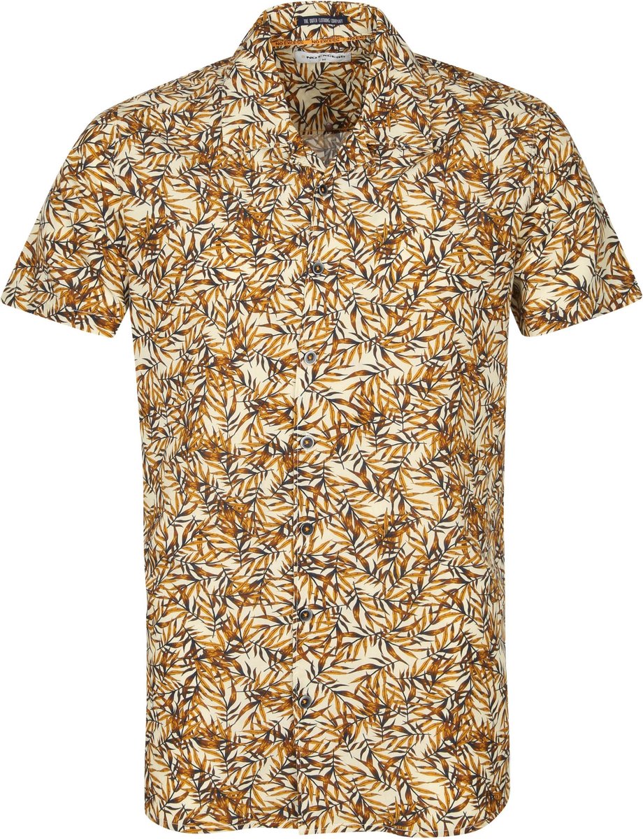 No-Excess KM Overhemd Bladeren Multicolour - maat L