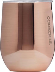 Corkcicle Stemless 355ml 12oz - Copper Drievoudig geïsoleerde roestvrijstalen wijnbeker Tumbler Herbruikbaar