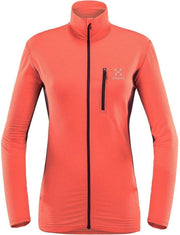 Haglöfs - L.I.M Mid Q Jacket - Oranje/Rood - Dames - maat  XS