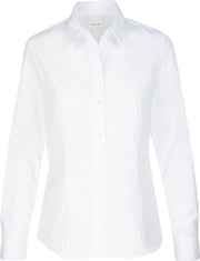 Seidensticker dames blouse regular fit - wit -  Maat: 54