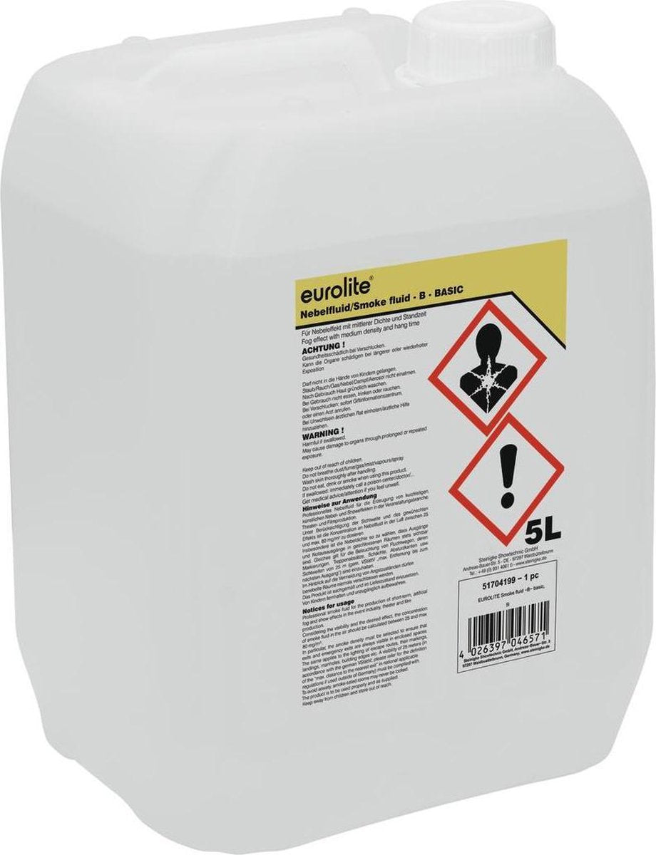EUROLITE rookvloeistof voor rookmachine -B- Basic
