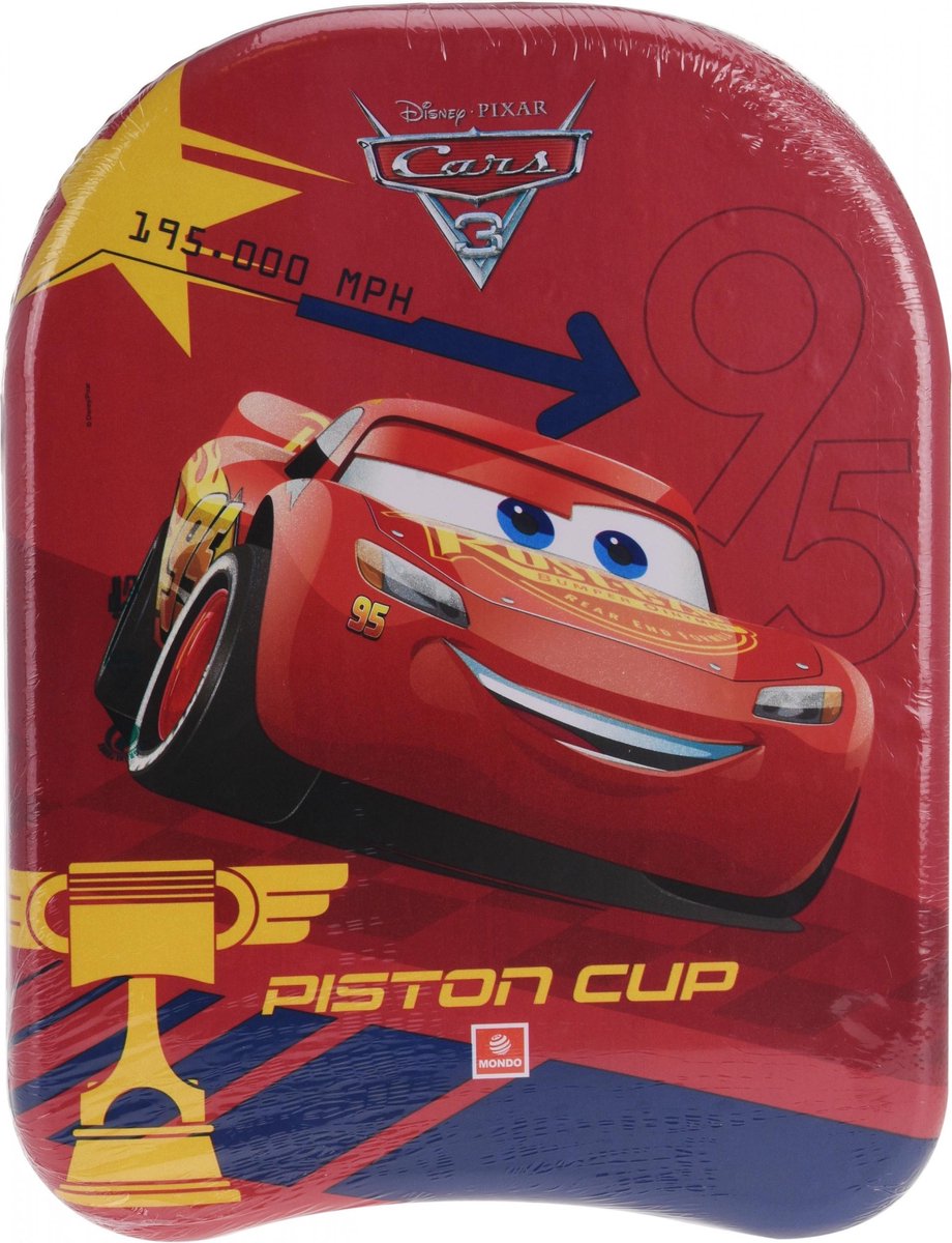 Mondo Kickboard Cars 3 46 X 35 Cm Rood