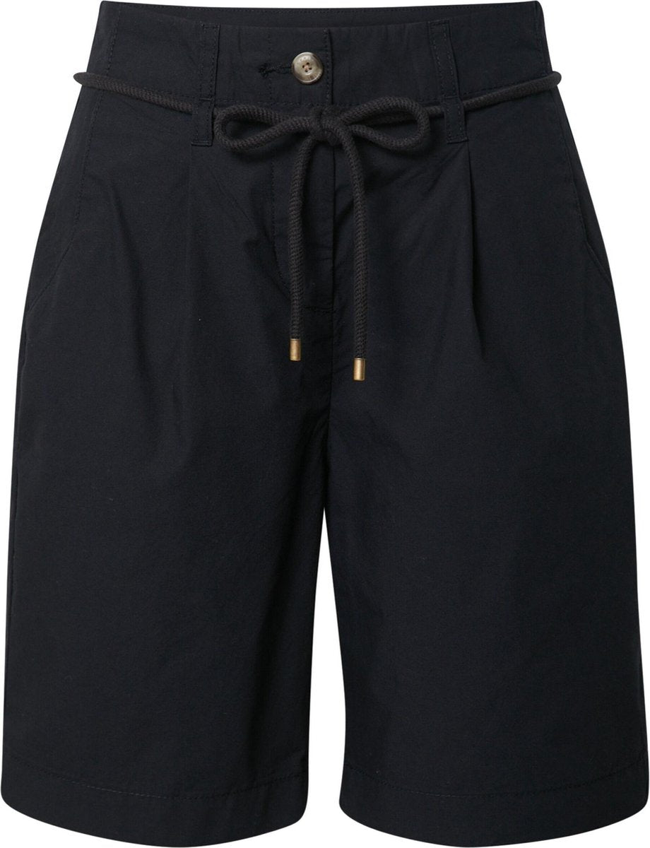 Esprit bandplooibroek Zwart-40