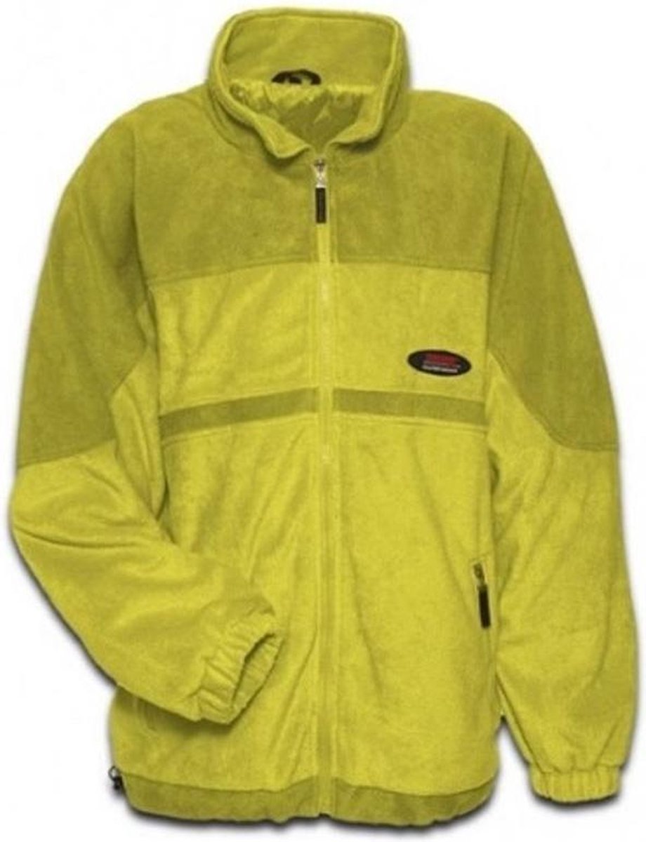 Anuy Fleece Jack Sherwood Unisex Geel Maat M