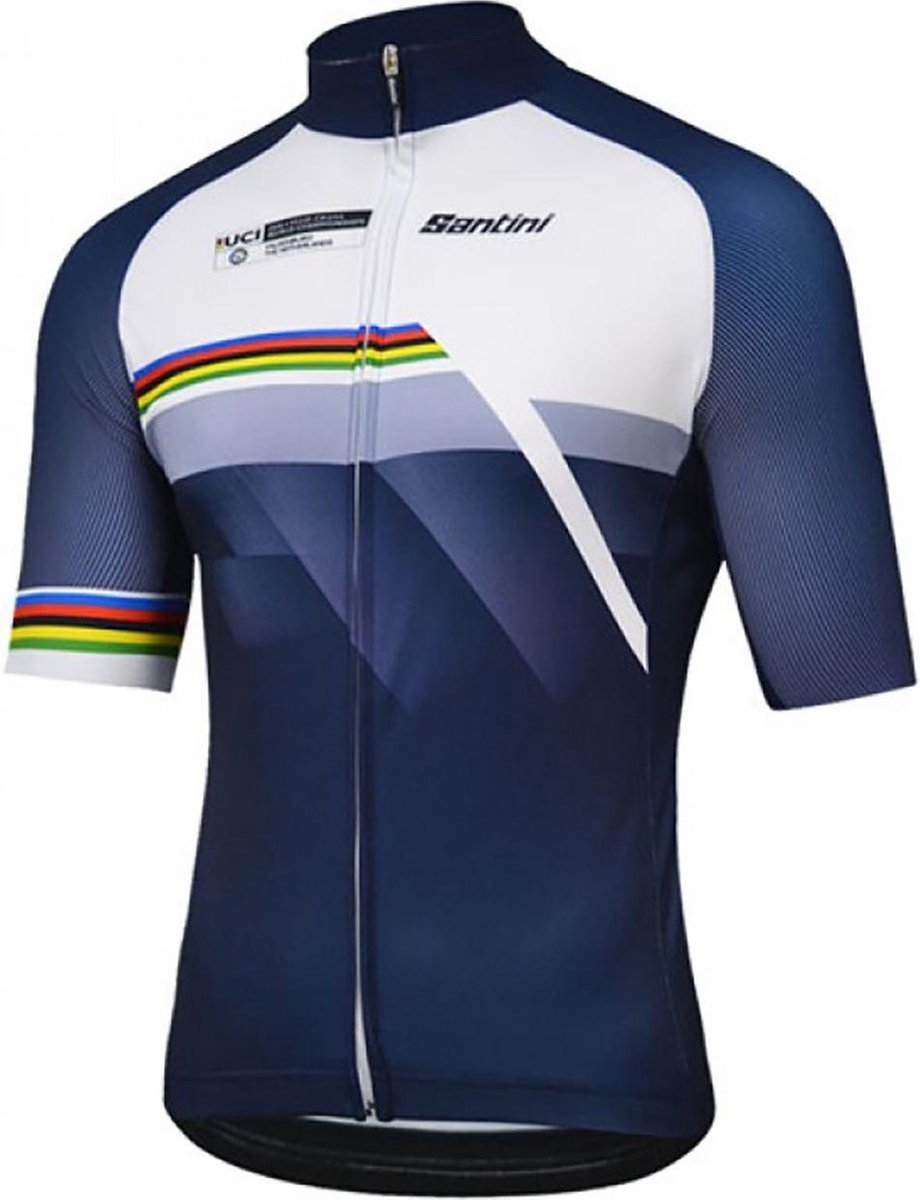 Santini UCI Short Sleeve Jersey Blend Valkenburg  - Maat XXL