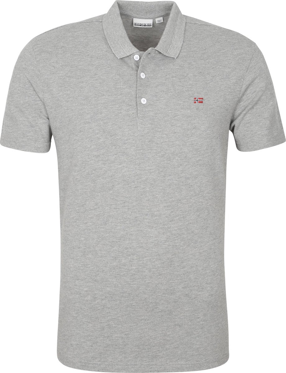 Napapijri Polo Ealis Grijs - maat L
