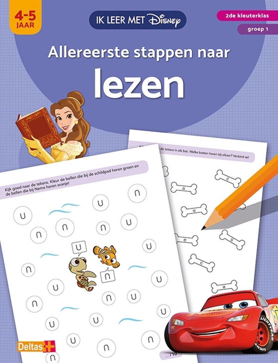 Deltas Disney Ik leer met - Allereerste stappen naar lezen (4-5 j.)