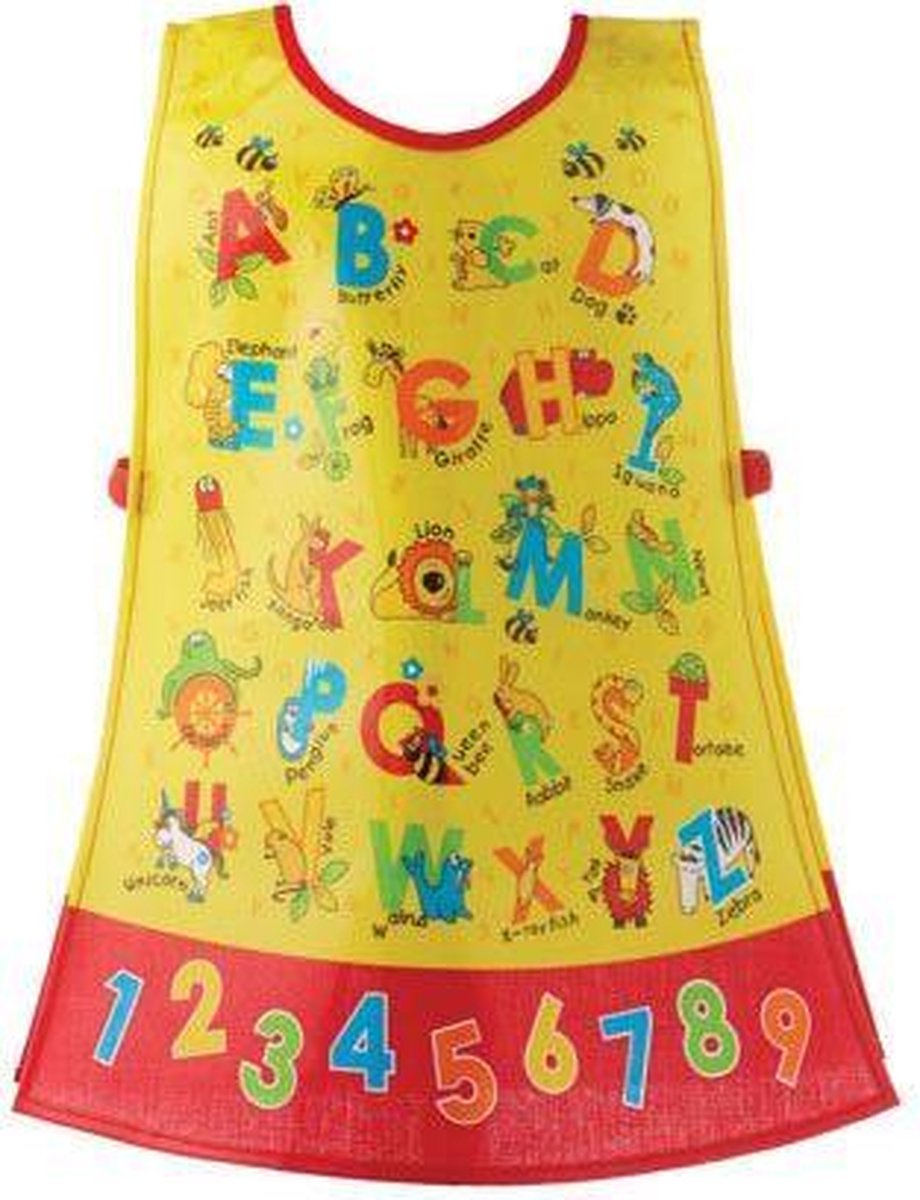 Cooksmart Kinder kliederschort ABC - kinder knutsel schort