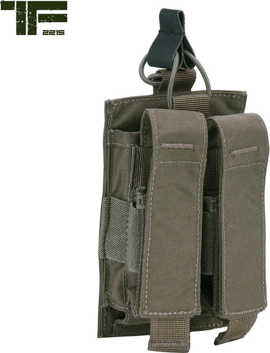 TF-2215 M4/AK pistol pouch Ranger Green