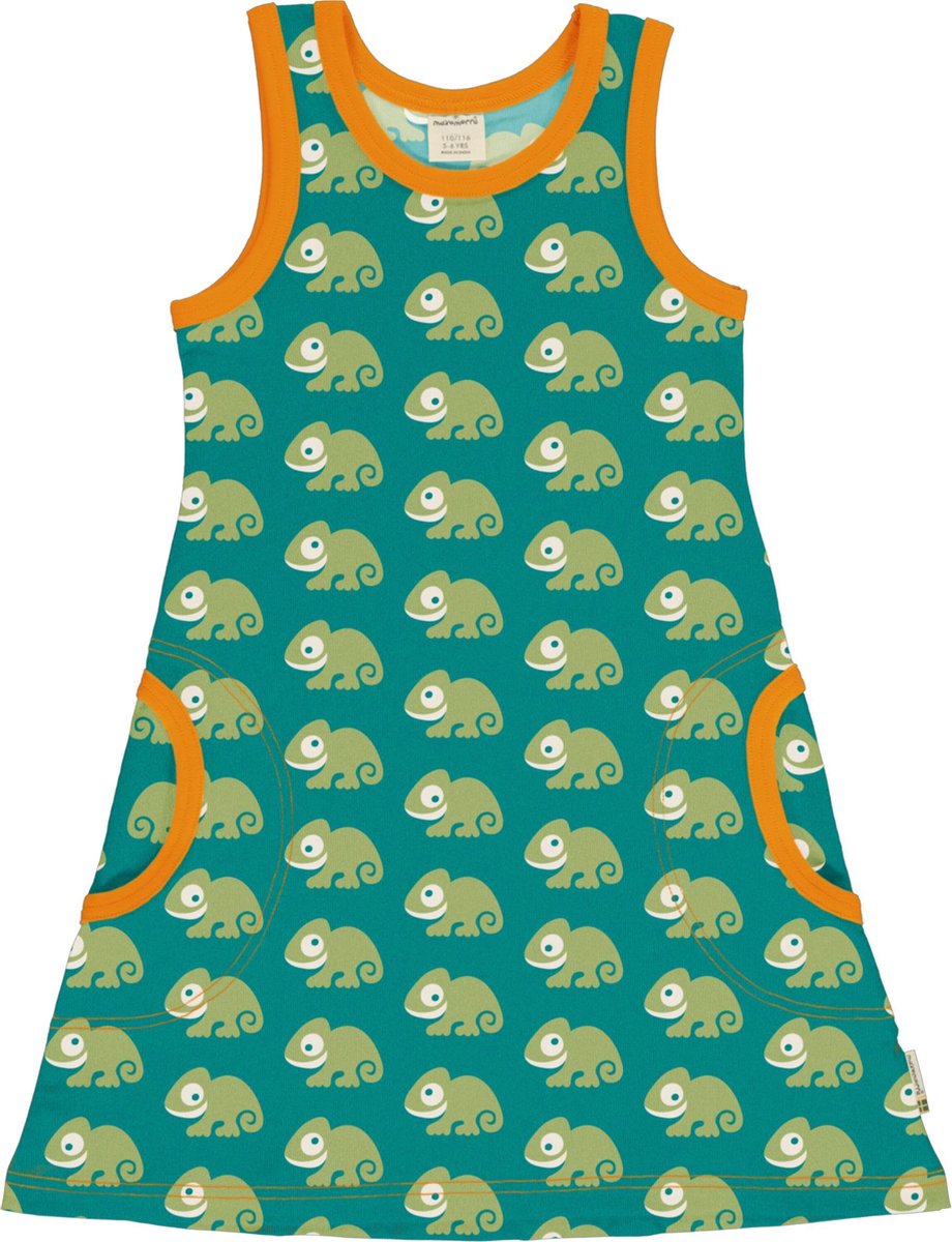 Maxomorra Jurk NS Chameleon Maat 86/92