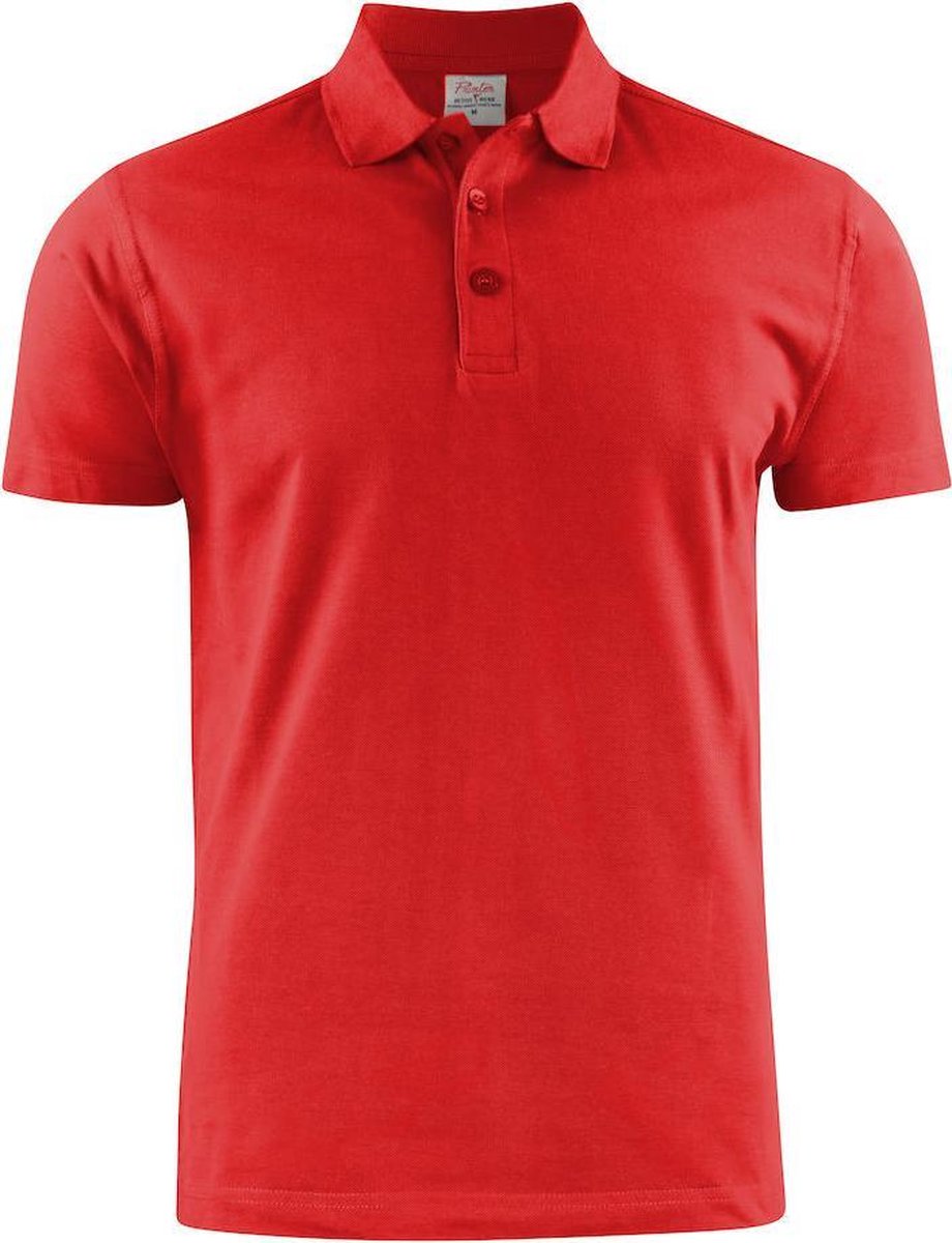 Printer Poloshirt Surf light RSX Man 2265022 Rood - Maat 5XL