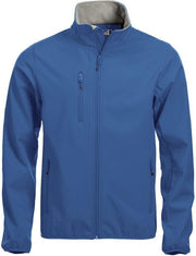 Clique Basic Softshell - Jacket - Blauw- Maat XXXL