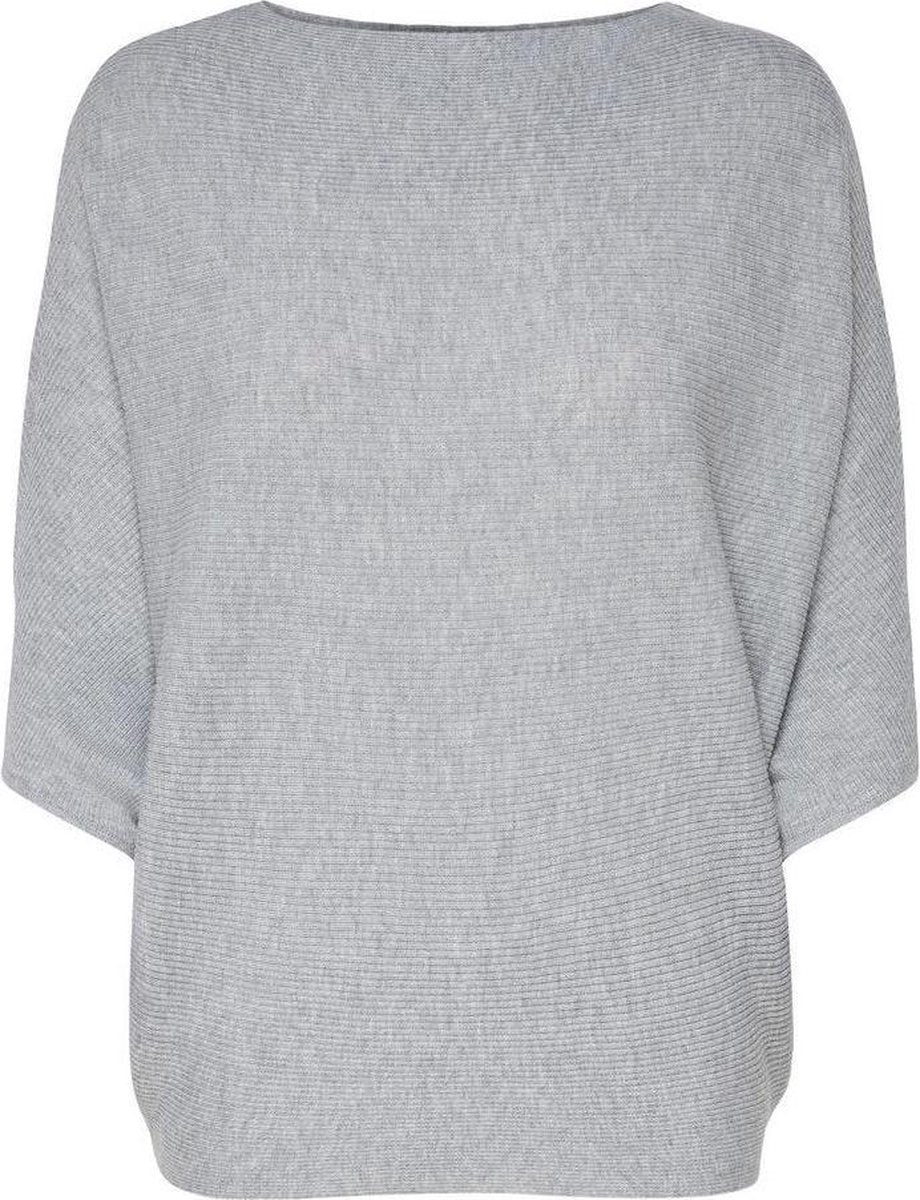 Jdynew Behave Batsleeve Pullov. Knt 15181237 Light Grey Melange