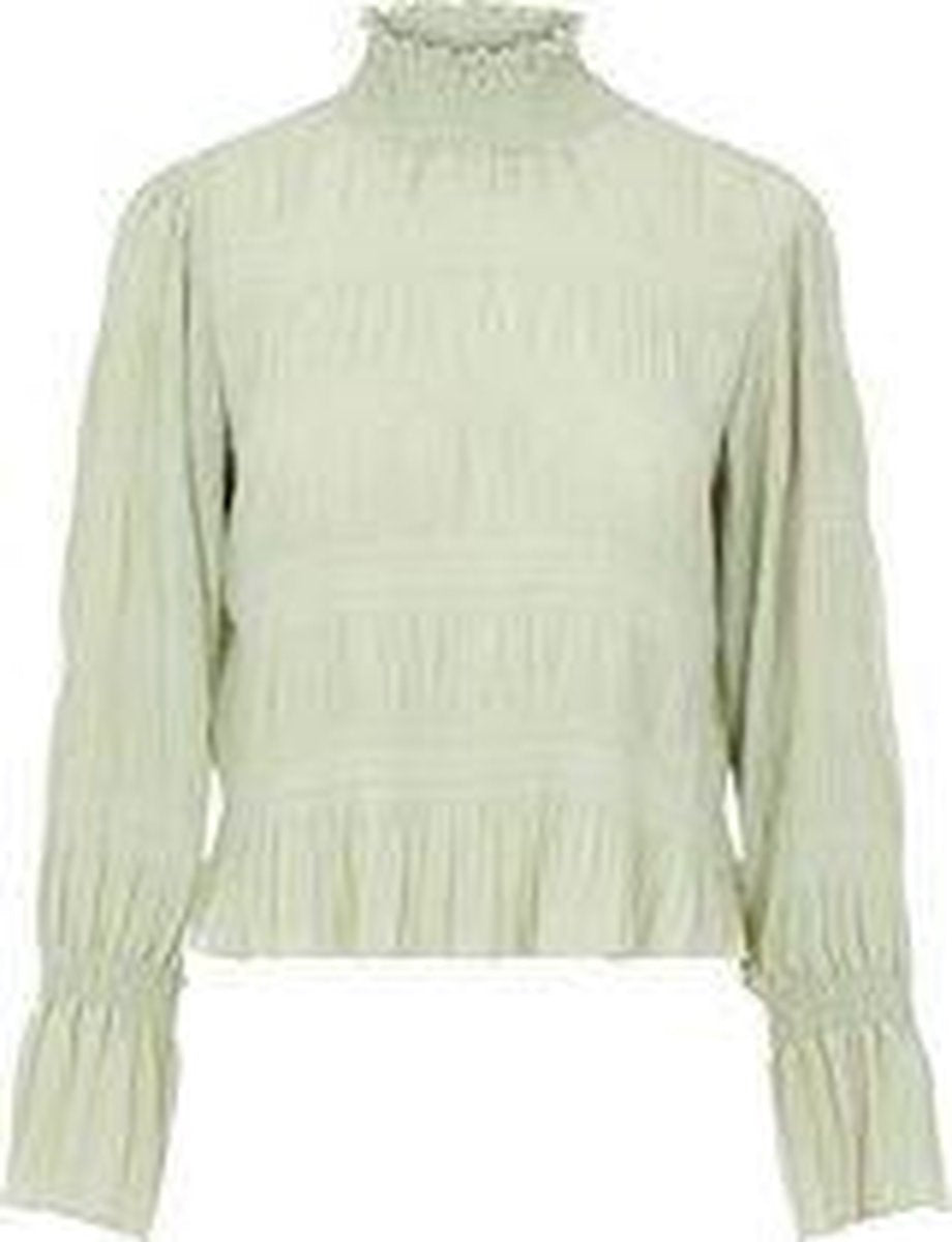 Pieces Dames 17108272 Gahlia ls top Desert Sage Top -Maat XS