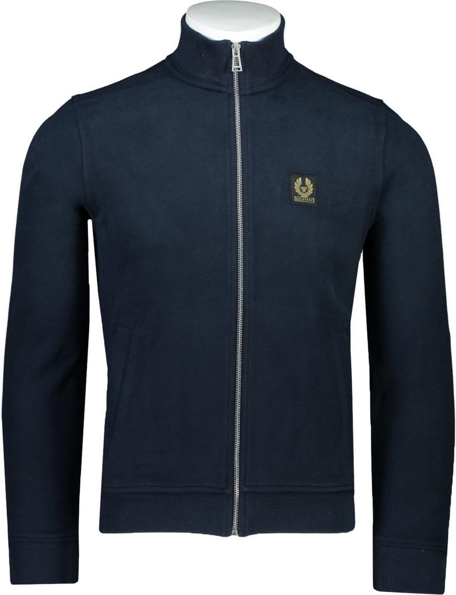 Belstaff Trui Blauw Normaal - Maat S - Heren - Herfst/Winter Collectie - Katoen