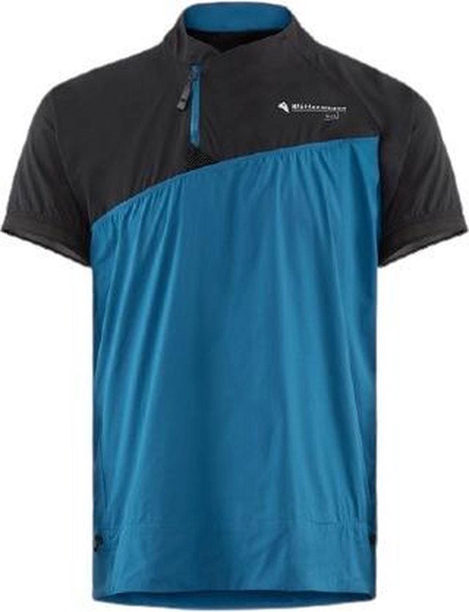 Klättermusen T-shirt Windwerend Heren Polyamide Blauw/zwart S