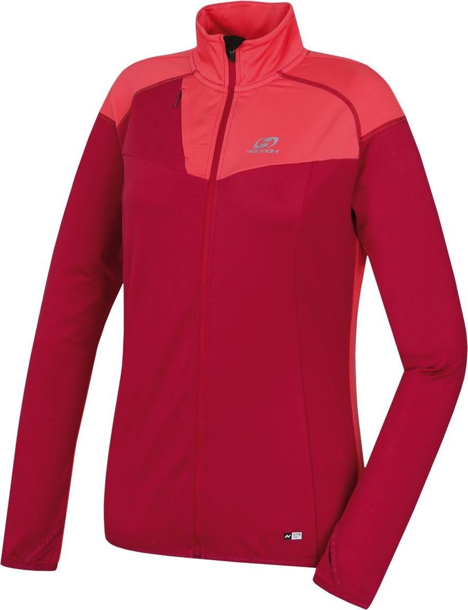 Hannah Vest Diesen Dames Polyester/elastaan Rood Mt 38